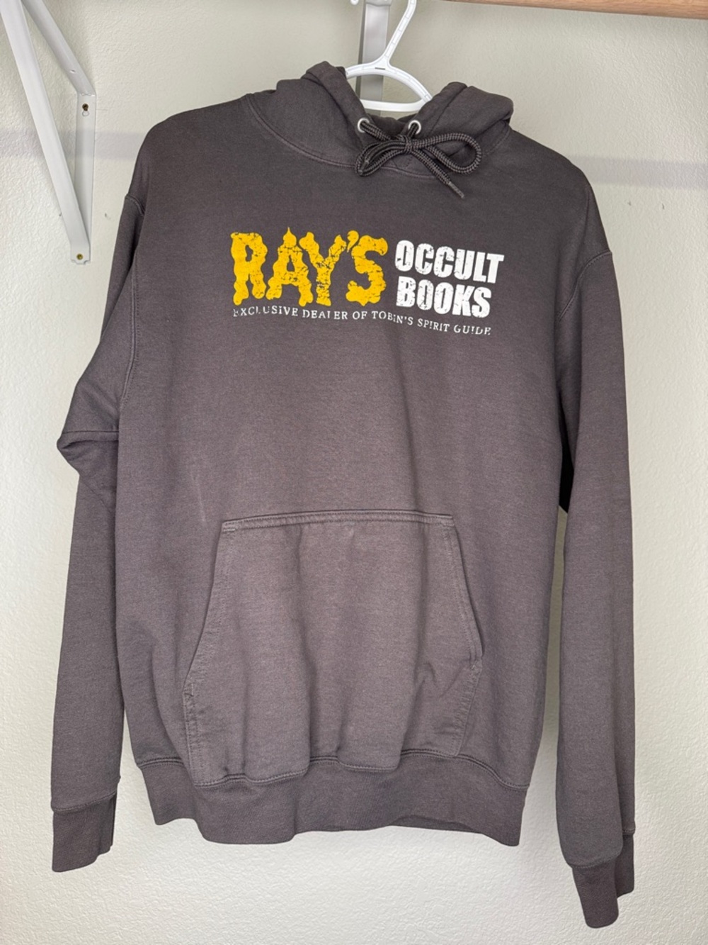 Ghostbusters Themed Gray Graphic Hoodie